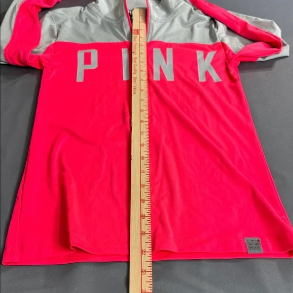 Victoria's Secret Pink and Gray Half-Zip Pullover - Picture 8 of 8